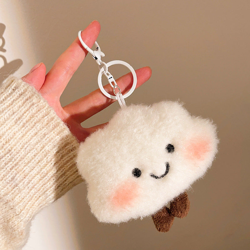 Wholesale Cute cartoon plush keychain